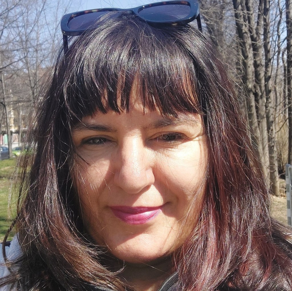 Photo of Milena Mileva, author of short stories.